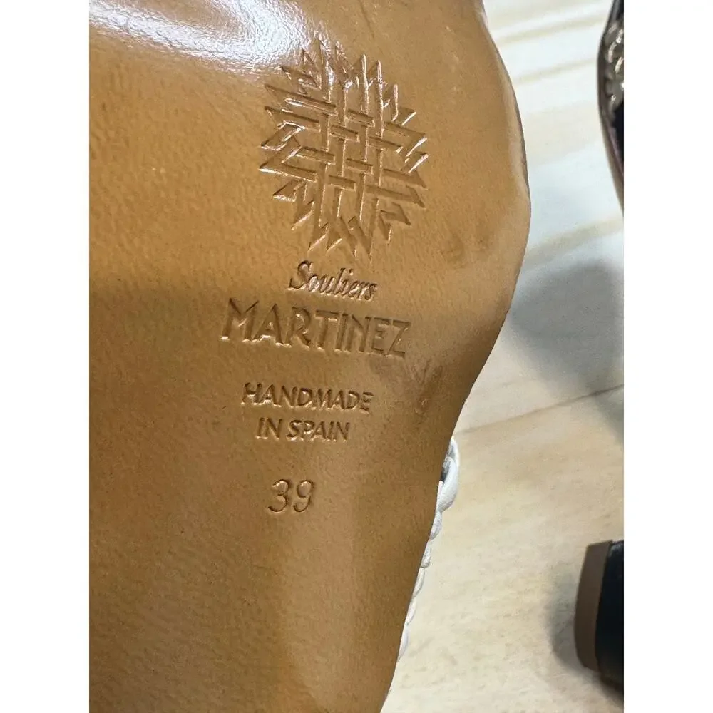 Souliers Martinez heeled sandals size 39 euro